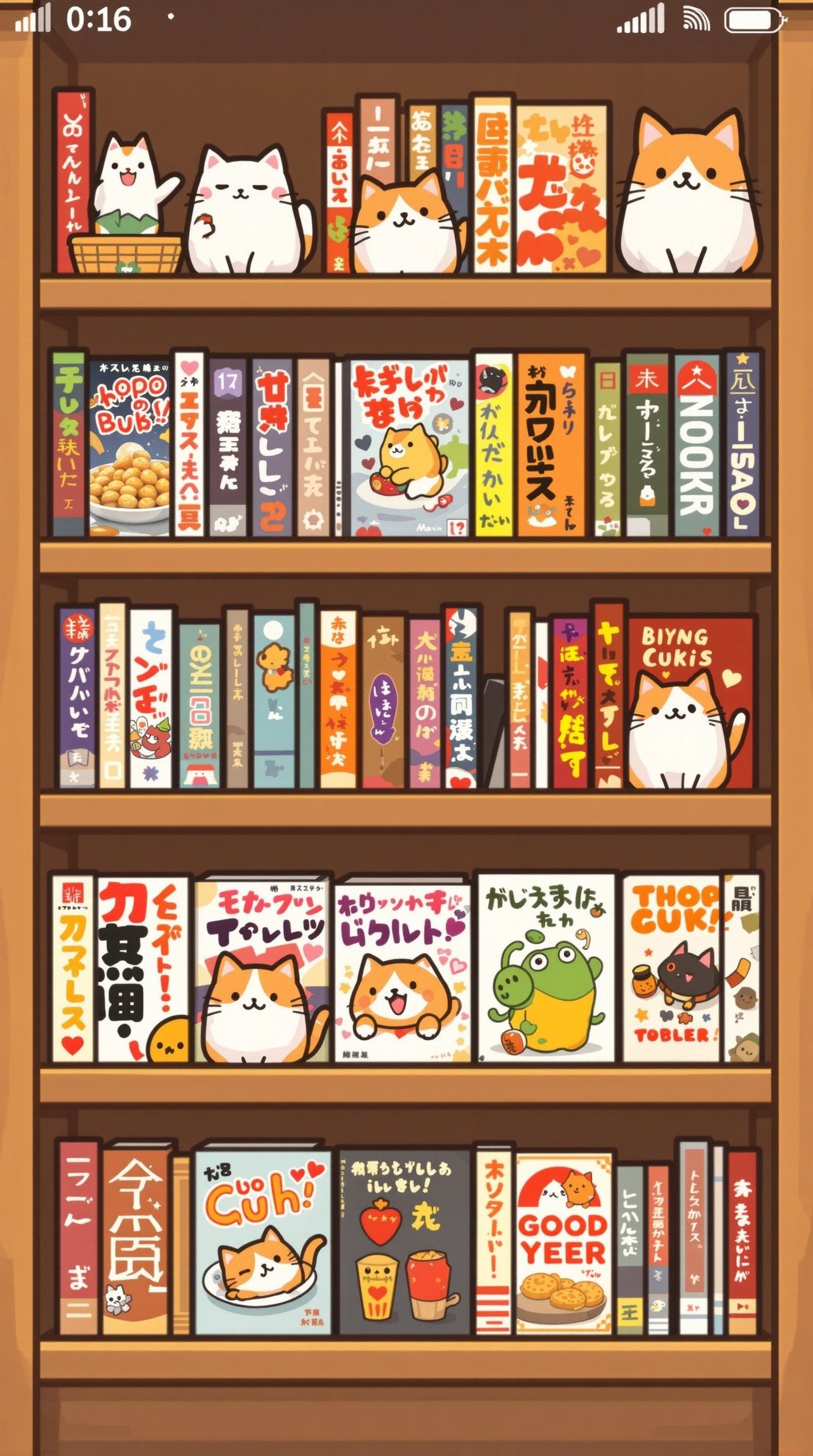 免费动漫APP - 漫画书架